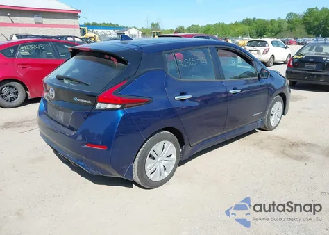 2019 Nissan Leaf S z USA, uszkodzony, nr VIN 1N4AZ1CP9KC308428
